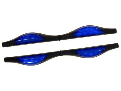Door Bumpers, Blue Reflectors 2 Pcs.