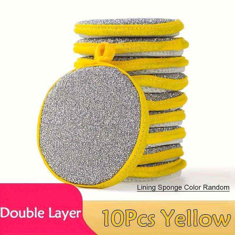 3/5/10 /Pcs Double Sides Cleaning Sponge Pan Pot Dish Clean Sponge Household Cleaning Tools Dishwashing Brushes