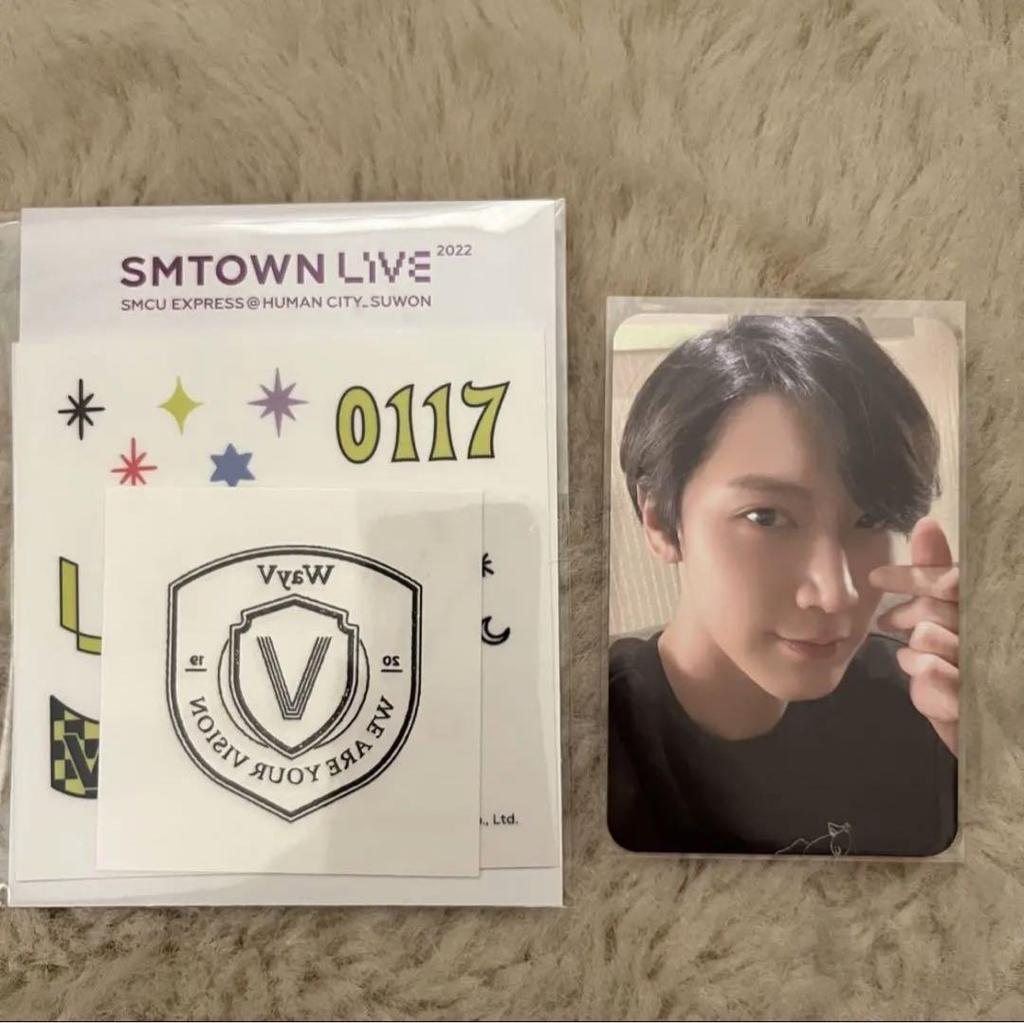 [USED] SMCU AR TATTOO STICKER Ten Trading Card
