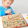 Aprendizagem Educação Brinquedos Crianças Madeira Magnético Cor e Número Labirinto Cor Cor Brinquedos De Madeira Presente Para Crianças