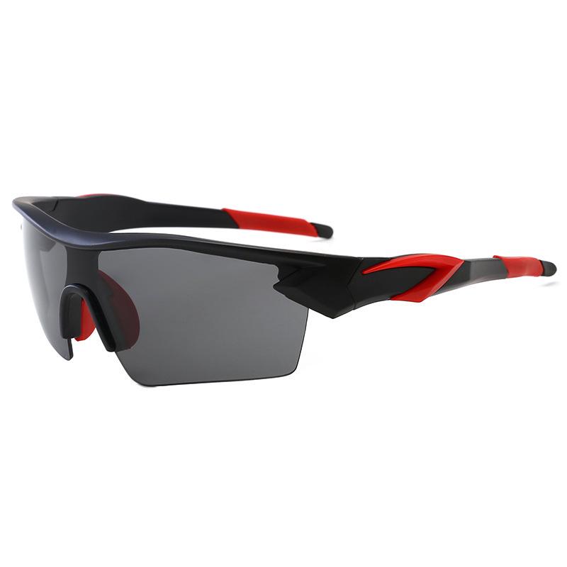 Trendy Men's Cycling Sunglasses with Soft Nose Pad - Dustproof Outdoor Sports Glasses