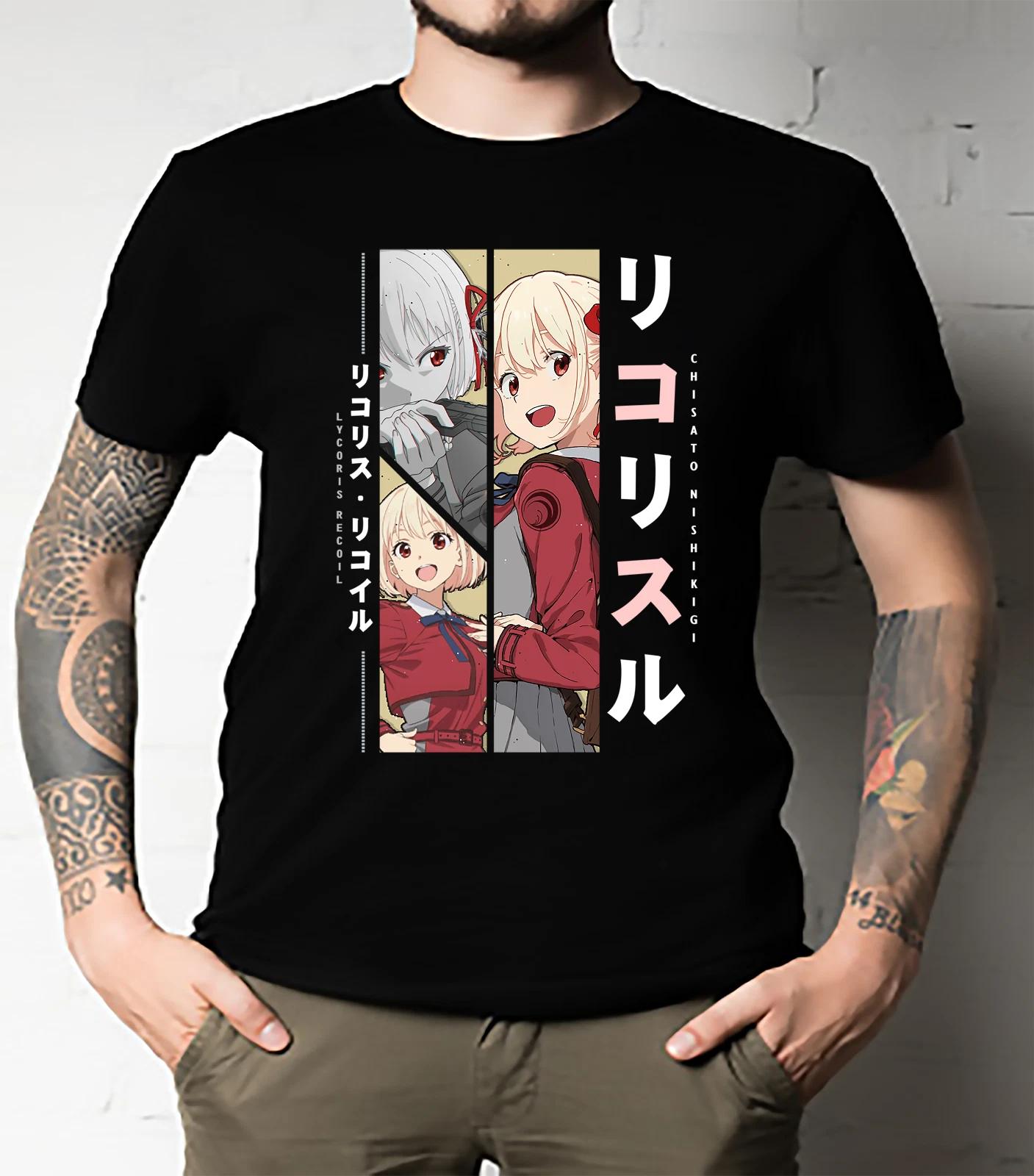 Men s and Women s T-shirts Lycoris Recoil Classic L
