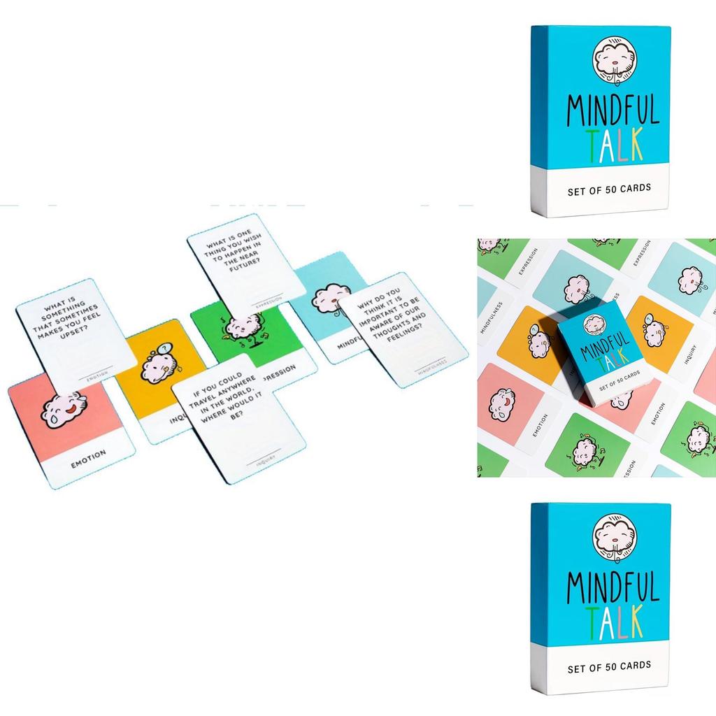 Mindful Talk Couples Interaction Card Game For Adult Date Night And Relationship Building