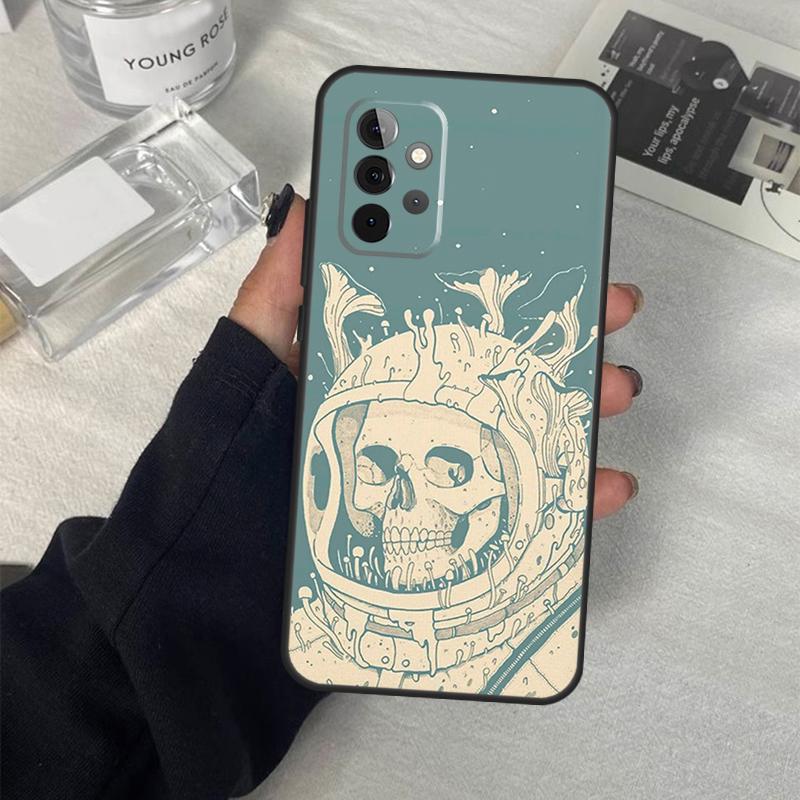 Trippy Skeleton Case For Samsung Galaxy A55 A35 A15 A52 A32 A12 A16 A26 A36 A56 A53 A33 A13 A14 A34 A54 A17