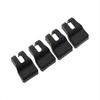 ABS Car Door Lock Cover Doors Check Arm Stopper Cover for Mitsubishi Lancer EX ASX Outlander Sport Protector Accessories