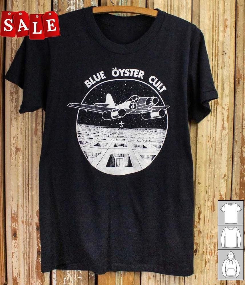 New Blue Oyster Cult Secret Treaties Concert Unisex Unisex S5XL Shirt LL480 Unisex T-Shirt M