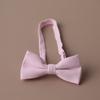New Cotton Bow tie Kids Bow ties Boy Girls Bow knot Adult Solid Color Bow Ties Cravats Party Bowties For Children Gifts