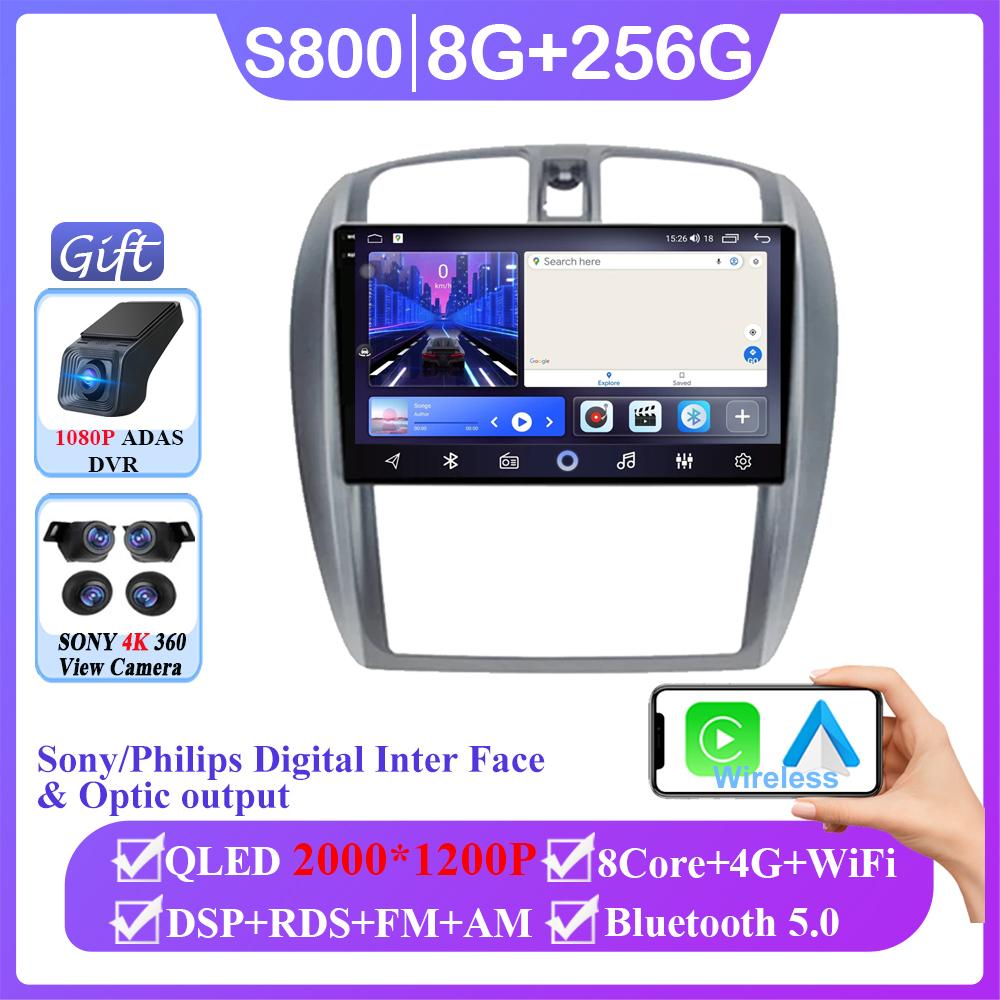 Android Für Mazda & Haima Premacy 2001 - 2009 Navigation GPS Autoradio Touchscreen Autoradio Audio Cam WIFI QLED 5G Stereo Head