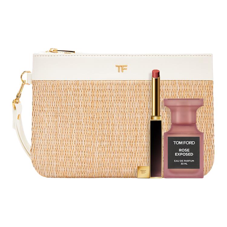 Tom Ford Rose Exposed Eau de Parfum With Lipstick Set Lipstick #152 0.9g+ Perfume 30ml