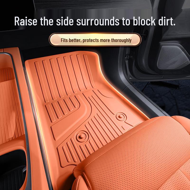 Deep Blue L07 TPE2025 5-Seater Car Floor Mat Set - Interior Carpet Accessories