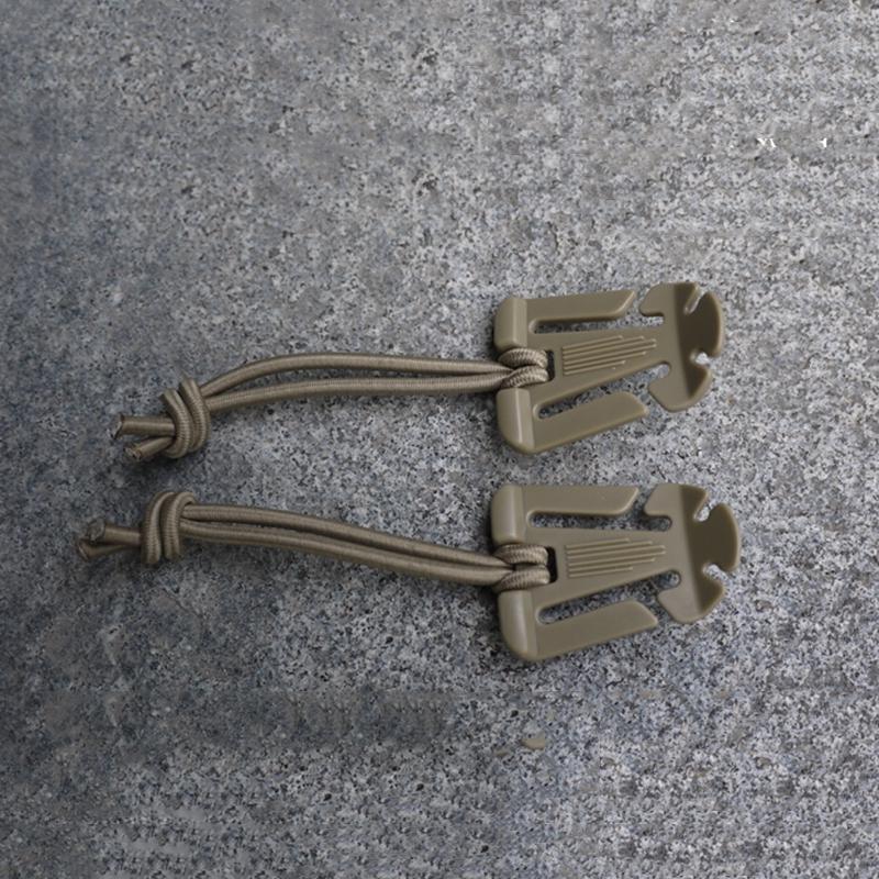 1ks Taktický Dominator Elastická Šňůra Závěsná Spona Klip Pals Molle Edc Popruh