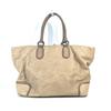 CHANEL Decacoco CC logo Bag Shoulder Bag Tote Bag Leather Beige