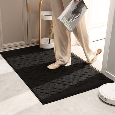 Polypropylene Carpet Solid Color Three-dimensional Household Floor Mat Door Mat Home Door Door Door Wear Resistant Dust Mat Non-slip