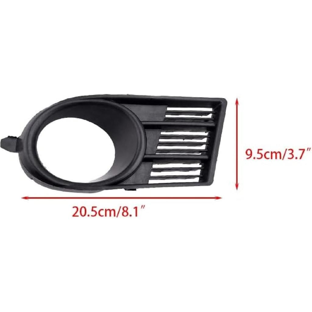 Black Plastic Car Fog Light Cover for Suzuki Swift 2005 2006