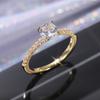 Luxury Ring Simple Light Luxury High-end Touch Jewelry Engagement Wedding Ring