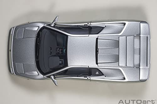 AUTOart 1/18 Scale Lamborghini Diablo SE30 Jota in Titanio/Metallic Silver (Finished Model) 79143