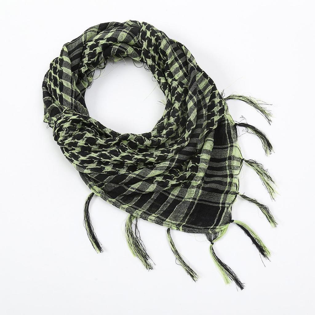 Multifunctional Tactical Outdoor Scarf: Windproof, Sandproof Square Scarf, Neck Gaiter, and Headband