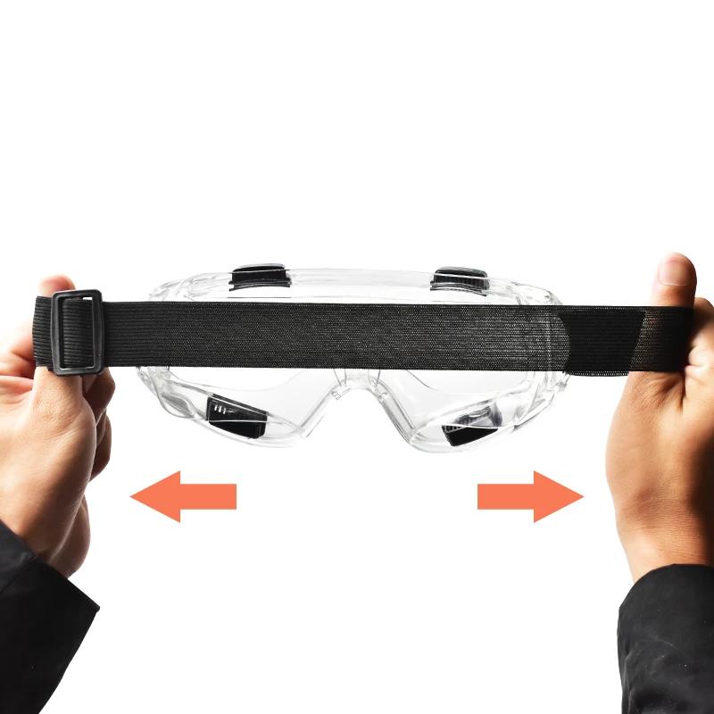 Professional Goggles Splashproof Dustproof Windproof Sandproof Anti-fog Transparent Riding Skiing Sports Glasses