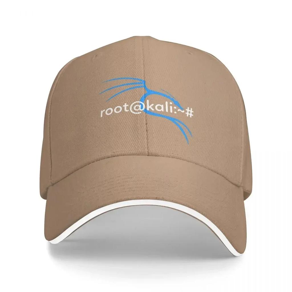 Kali Linux Root User Computer Programmer Multicolor Hat Peaked Womens Cap Personalized Visor Outdoor Hats