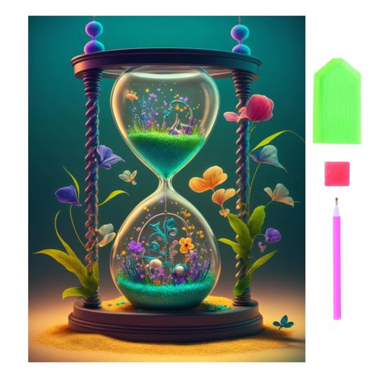 

1 комплект DIY комплект алмазной живописи прозрачные символы красочные стразы картина художественное ремесло для домашнего декора подарок A