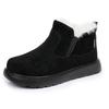 Women's Winter Snow Boots Faux Fur Lined Slip-Resistant Comfortable Casual Shoes with Arch Support Lightweight Warm Outdoor Walking Shoes for Women