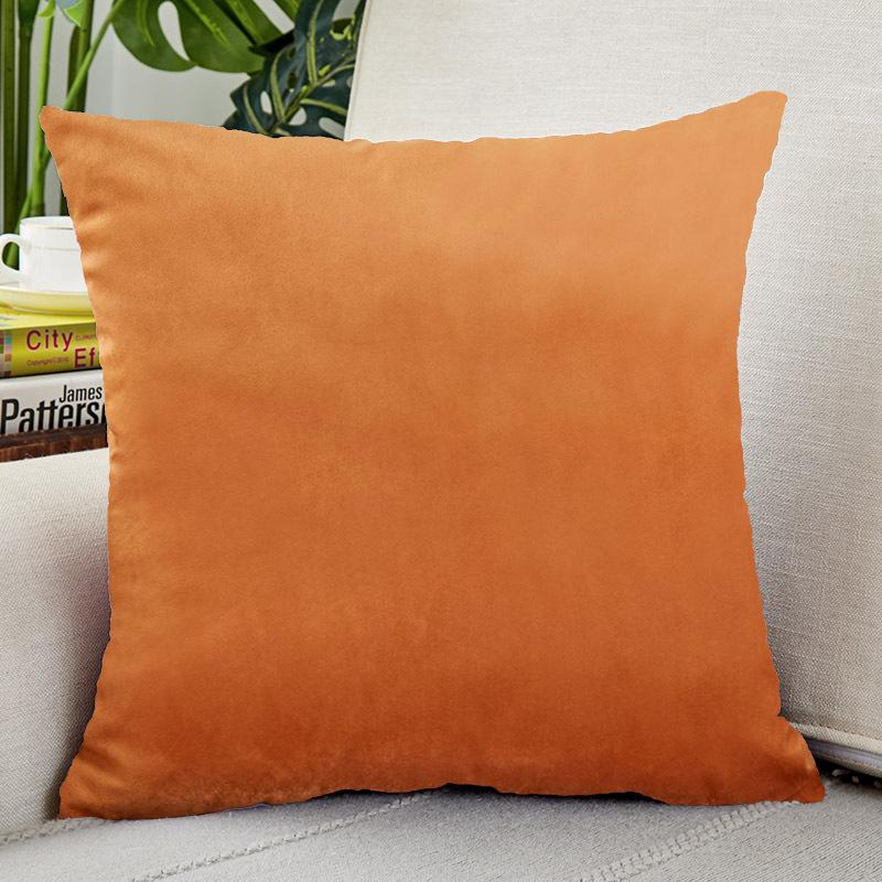 Velvet Pillowcase Cushion Cover Light Luxury Velvet Living Room Sofa Cushion Nordic Home Soft Decoration