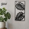 Entrance Hall Wall Decor Gold Metal Monstera & Palm Leaf Art 3D Hollow