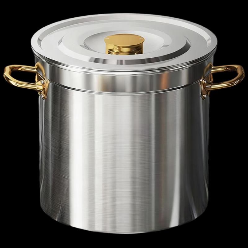 Commercial Stainless Steel Finned Soup Pot