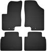 Set of Rubber Mats For: Hyundai Ix20 Minivan (from 2010 To 2018)