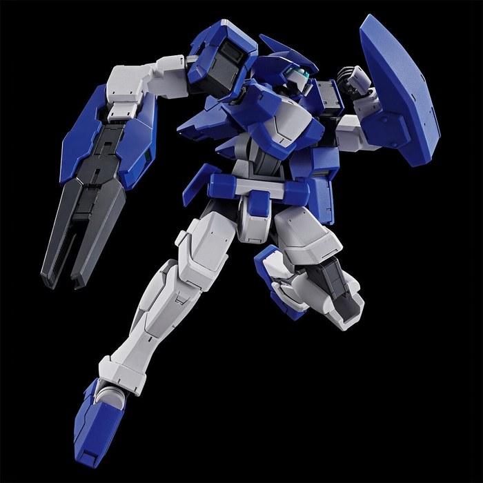 HG Genos O Custom 1/144 Scale Model Kit (Mobile Suit Gundam AGE) Blue, White, Gray, Emerald Green, Red