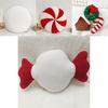 Adorable Cartoon Plush Christmas Snow House Wreath Snowflake Cushion Toy Gift