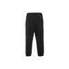 adidas Essential 3-Stripes Knit Cuff 3/4 Sweatpants Men Bottoms Black GK8987