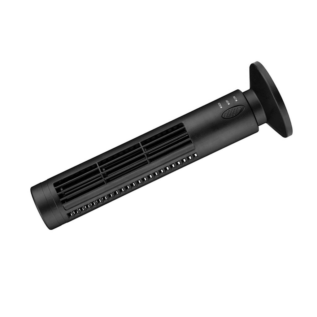 Mini Bordvifte Tårnvifte Bladløs Vertikal Elektrisk Vifte for Studier Kontor Hybel USB Plugg inn 5V DC