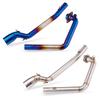 Slip-on Exhaust Header Tube For Suzuki GSXR150 GSXR125 GSXS150 GSXS125 2017-2024 Moto Escape 51MM Interface Front Link Pipe