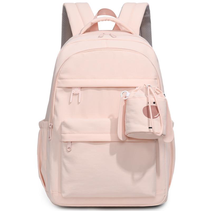 Schulranzen1011 neuer Schüler Schulranzen Mittelschule Hochwertiger Mädchenrucksack, leichter wasserdichter und einfacher Reiserucksack