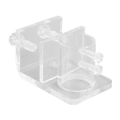 Transparent Aquarium Water Pipe Clamp Single Hole Aquarium Pipe Holder  Fish Tank