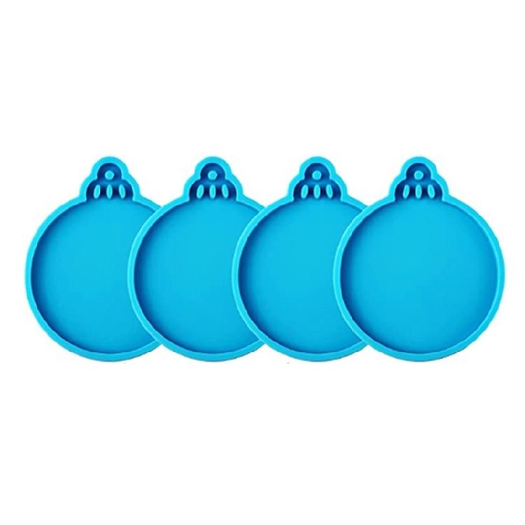 

Christmas Ornament Molds Pendant Molds for Epoxy Resin,Jewelry Keychain Making 1