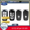 Autocolant Auto 2026 Pentru Ford Carcasă Smart Key Auto din Aliaj de Zinc Carcasă Keyless pentru Ford Fusion Mustang Kuga Ecosport Explorer F250