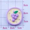5Pcs Fruit Cartoon Resin Flatback Diy Phone Case Charms Resin Accessoreis Diy Jewelry Craft Decoration Accessories