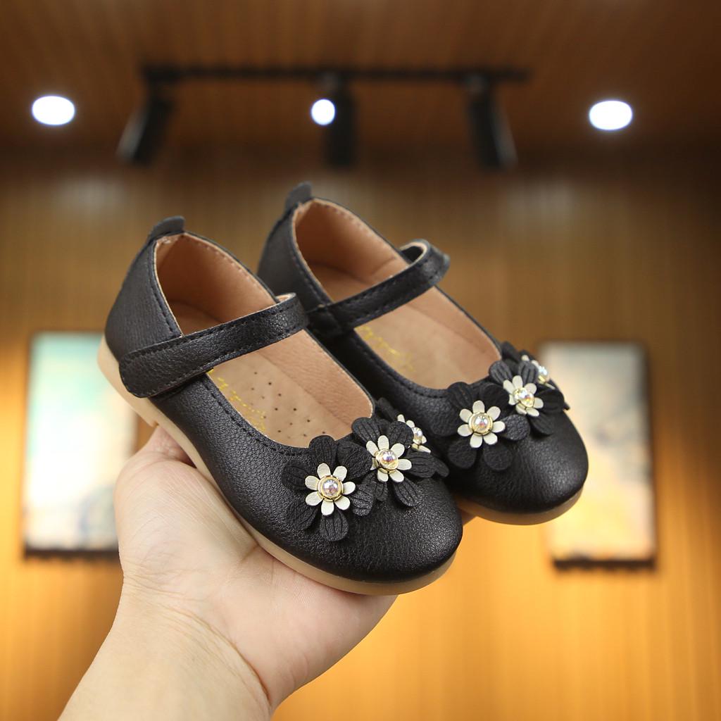 Toddler Little Kids Baby Girls Cute Flower Single Princess Party Shoes Sandals