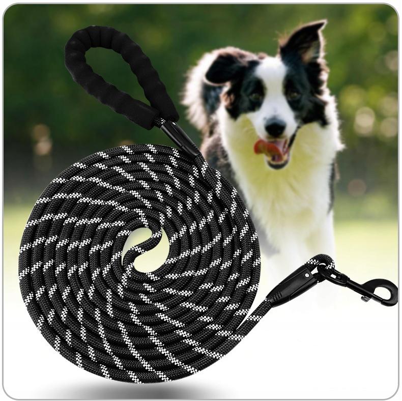 5-Meter Reflective Training Leash, Thick For Dogs