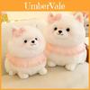 Adorable Pomeranian Plush Dog Toy Realistic Soft Cuddly Stuffed Animal Decoration