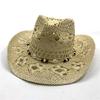 Elegant Wide Brims Woven Straw Hat with Seashells Decoration for Women Men Outdoor Fun Activity Breathable Headwear