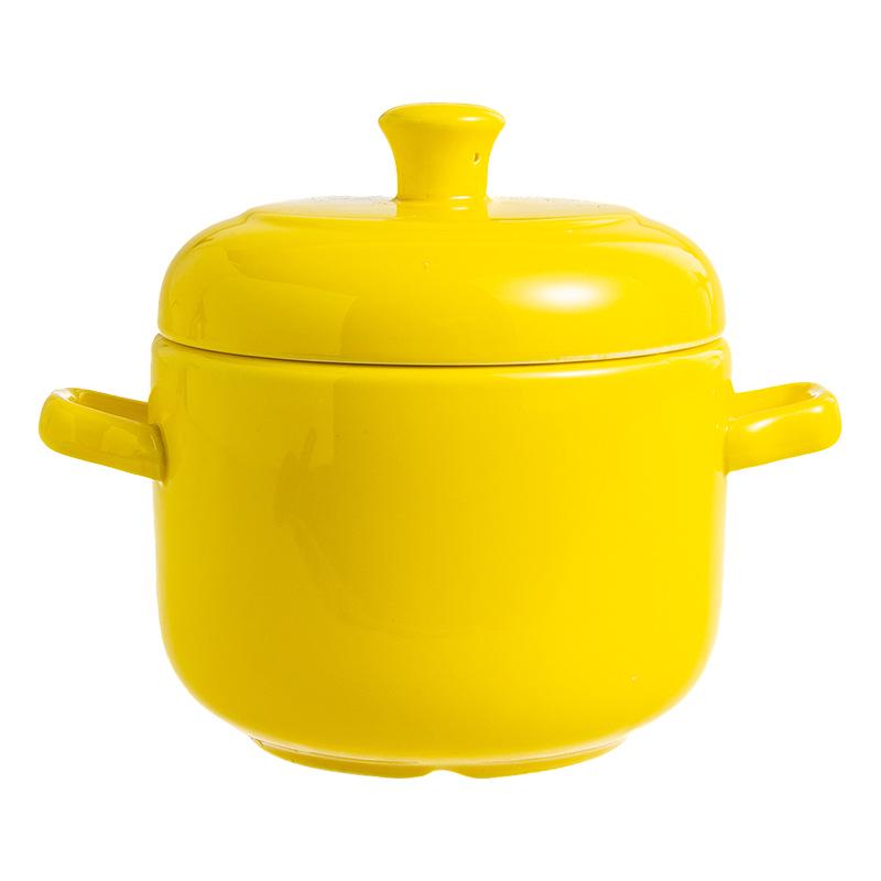 Keramik-Einzelportions-Schmortopf mit Deckel - Slow Cooker & Eierschale