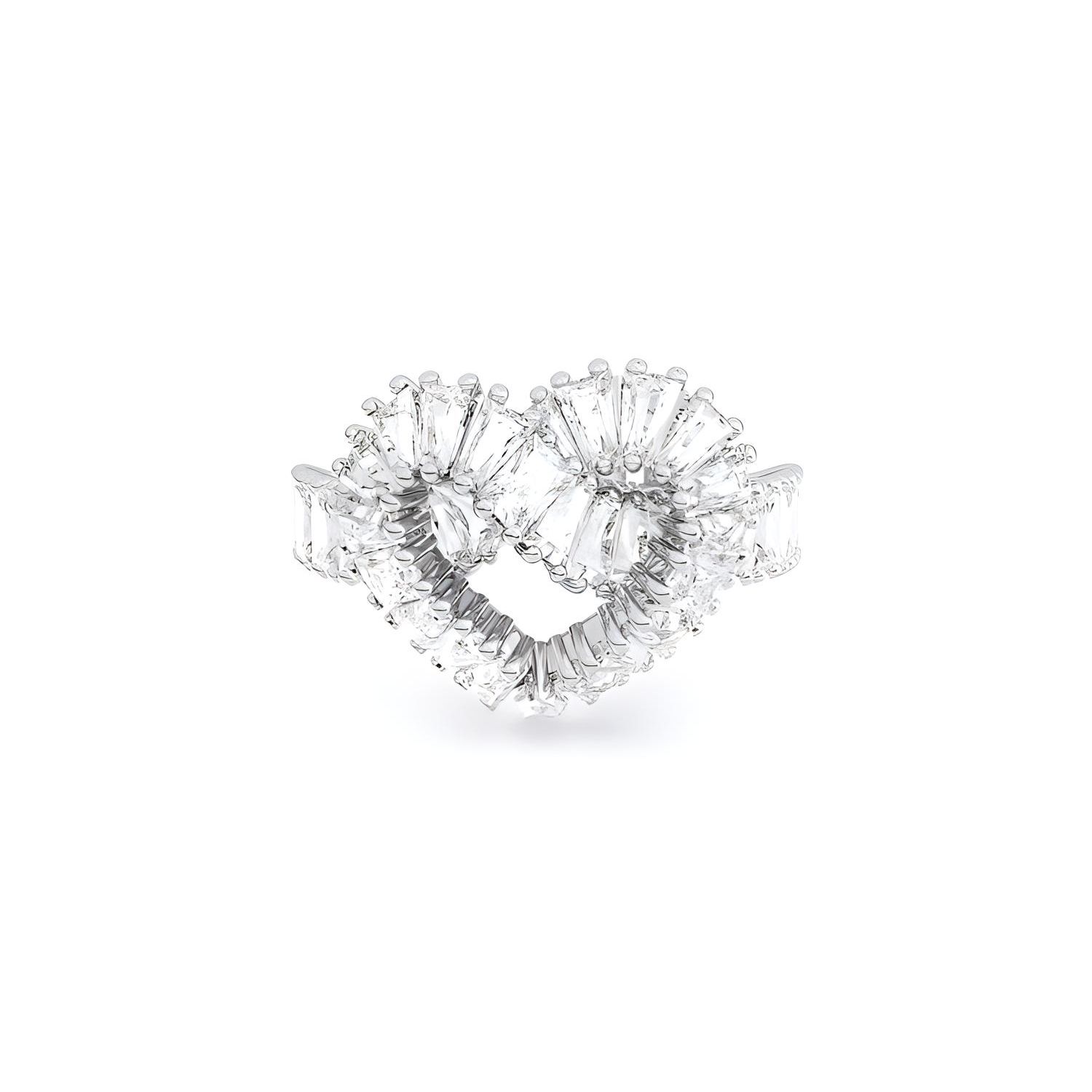 Swarovski Matrix Tennis Cubic Zirconia Ring Women rings 5648291 52