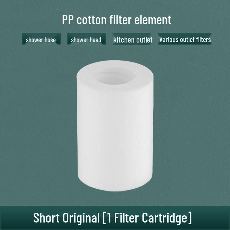 

Universal Shower Head Water Filter Cartridge - PP Cotton Purifier for Bathroom