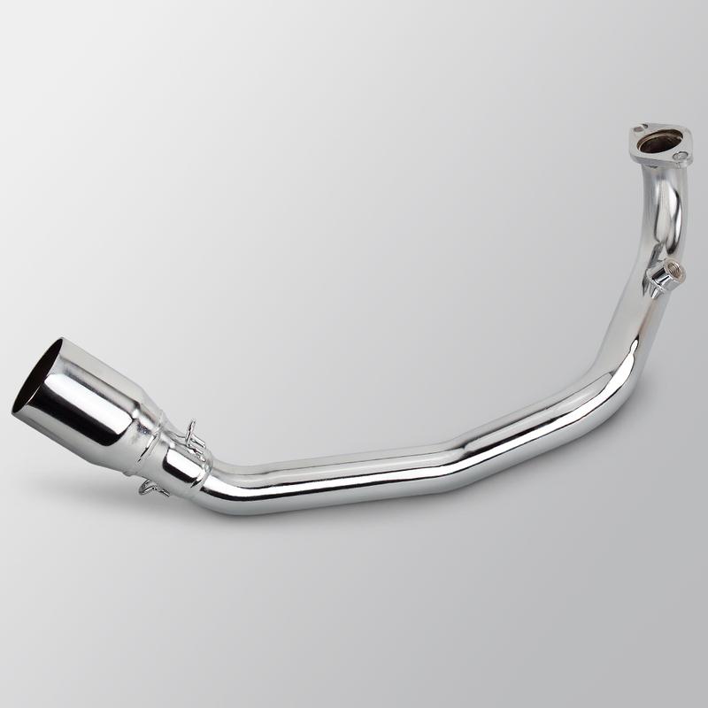 For GY6 Zuma 125CC 150CC 200CC Scooter Exhaust Modified Stainless Front Pipe 51MM Interface Motorcycle Escape Header Tube