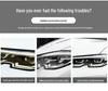 Black Warrior Smoked TPU Headlight Film for 25 BMW 5 Series Models