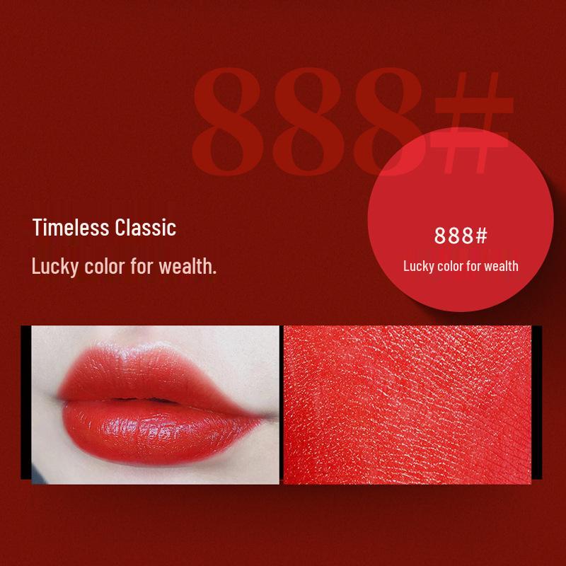 Shidan D'orsitan999 Velvet Matte Feuchtigkeitsspendender Lippenstift - Valentinstag-Edition, Farbton 520760