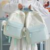 Cute Backpack Versatile Fresh Travel Lightweight Large-capacity Backpack College Student High School Junior High School Girl Schoolbag Girl